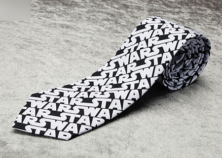 スター・ウォーズ シルクナロータイ ロゴ(黒/白)[コトブキヤ]《在庫切れ》