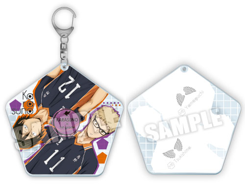 ハイキュー！！ アクリルビッグキーホルダー 月島＆山口[タカラトミーアーツ]《在庫切れ》