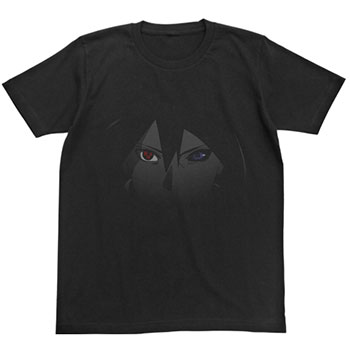 BORUTO -NARUTO THE MOVIE- サスケフェイスTシャツ/ブラック-S（再販）[コスパ]《０６月予約》