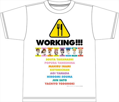 WORKING！！！ Tシャツ(SD描き下ろし) Mサイズ[読売テレビエンタープライズ]《在庫切れ》
