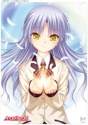 Angel Beats！ -1st beat- クリアポスター 天使[イーステージ]《在庫切れ》