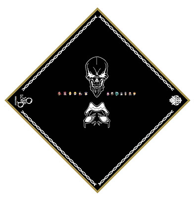 オーバーロード アインズ様/モモンガ様2WAYバンダナ[グルーヴガレージ