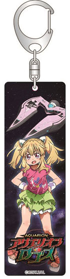 アクエリオンロゴス スティックアクリルキーホルダー 海凪花嵐 アクアマリン 在庫切れ