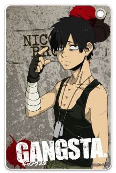 GANGSTA.　ギャングスタ　キャラ型パスケース　9個 GANGSTA.ギャングスタキャラ型パスケース9個