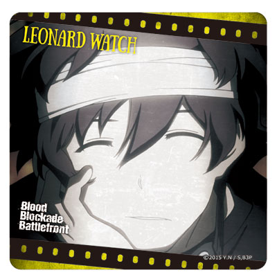 血界戦線 ラバーマットコースター レオナルド[キャビネット]《在庫切れ》