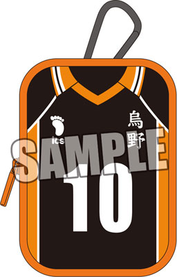 ハイキュー！！セカンドシーズン カラビナ付きマルチポーチ「日向 翔陽」[ブロッコリー]《在庫切れ》