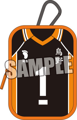 ハイキュー！！セカンドシーズン カラビナ付きマルチポーチ「澤村 大地」[ブロッコリー]《在庫切れ》