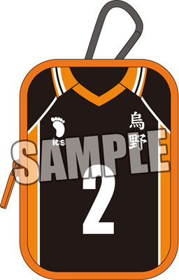 ハイキュー！！セカンドシーズン カラビナ付きマルチポーチ「菅原 孝支」[ブロッコリー]《在庫切れ》