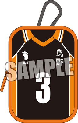 ハイキュー！！セカンドシーズン カラビナ付きマルチポーチ「東峰 旭」[ブロッコリー]《在庫切れ》