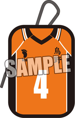 ハイキュー！！セカンドシーズン カラビナ付きマルチポーチ「西谷 夕」[ブロッコリー]《在庫切れ》