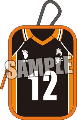 ハイキュー！！セカンドシーズン カラビナ付きマルチポーチ「山口 忠」[ブロッコリー]《在庫切れ》