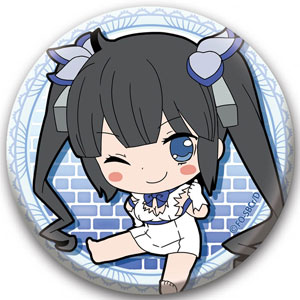 ダンジョンに出会いを求めるのは間違っているだろうか ぺたん娘 缶バッチ75 ヘスティア[ペンギンパレード]《在庫切れ》