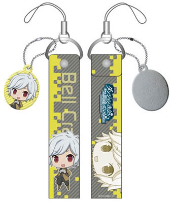 ダンジョンに出会いを求めるのは間違っているだろうか ぷちっ娘 クリーナー付きスマホストラップ ワイド ベル・クラネル[ペンギンパレード]《在庫切れ》