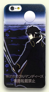 銀魂 iPhone6s/iPhone6対応キャラクタージャケット 高杉晋助(GI-06B)[グルマンディーズ]《在庫切れ》