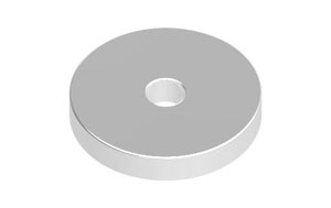 ネオジム磁石 丸型軸穴付 3mm x 2mm(8個入)[ハイキューパーツ]《在庫切れ》
