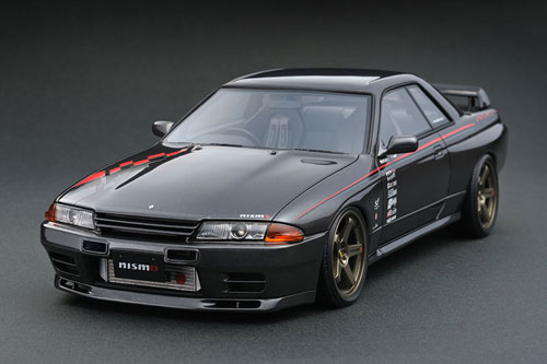 ロッソ 1/43 スカイライン GT-R ニスモ R32 ガングレーメタリック ロッソ 1/43 スカイライン GT-R ニスモ R32 ガングレーメタリック