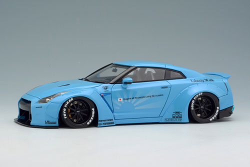 1/43 LB★WORKS R35 GT-R Duck Tail ver. パールライトブルー