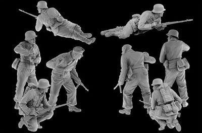 1/35 WW.II ドイツ軍 第1装甲師団 第37装甲工兵大隊 レニングラード 1941年 プラモデル（再販）[ドラゴンモデル]《在庫切れ》