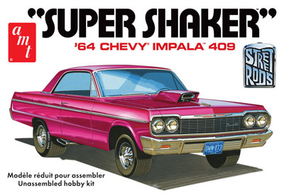1/25 1964 シェビー・インパラ 409 スーパー・シェイカー プラモデル 