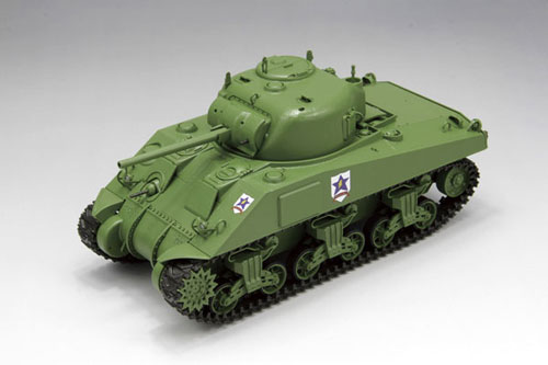ガールズ&パンツァー 1/35 サンダース大学付属高校 M4シャーマン75mm砲搭載型 プラモデル