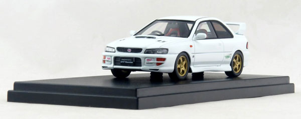 1/43 SUBARU IMPREZA WRX typeR STi VersionV (1998) ピュアホワイト[ハイストーリー]《取り寄せ※暫定》