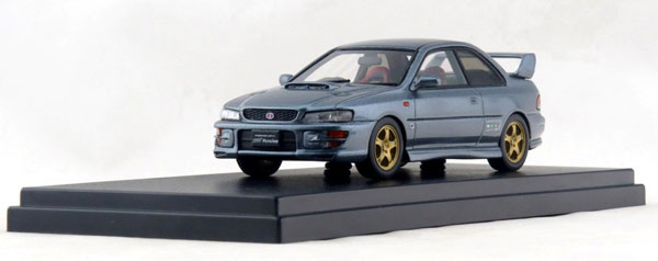 1/43 SUBARU IMPREZA WRX typeR STi VersionV (1998) クールグレー 