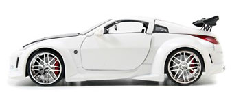 1/24 2003 ニッサン 350Z メシュホイール ホワイト[Jada Toys]《在庫切れ》