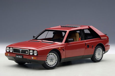 Amazon.co.jp: AUTOart 1/18 ランチア デルタ S4 ストラダーレ