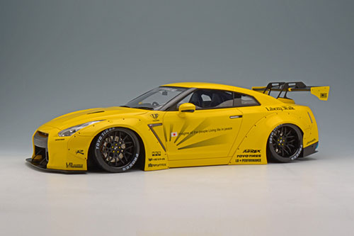 1/18 LB☆WORKS R35 GT-R(ニューカラー) イエロー/FORGIATO 20in 