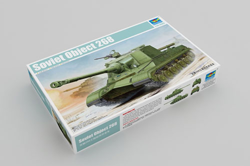最新作 1/35 ソビエト軍 プラモデル 重駆逐戦車 オブイェークト268 ミニカー