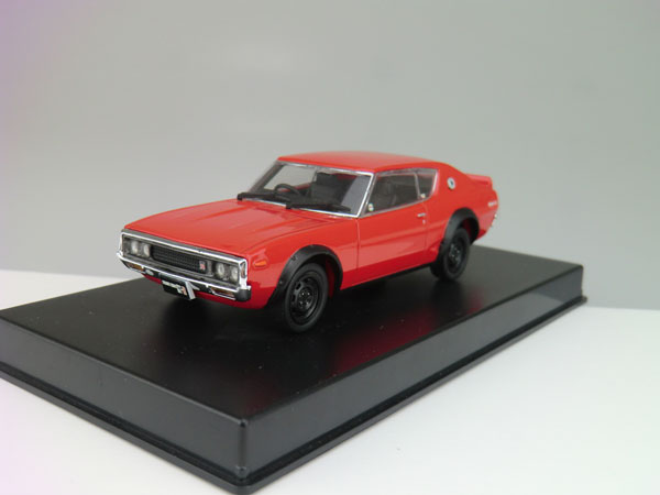 1/43 DISM No.165 KPGC110 ケンメリスカイラインHT 2000GT-R(レッド