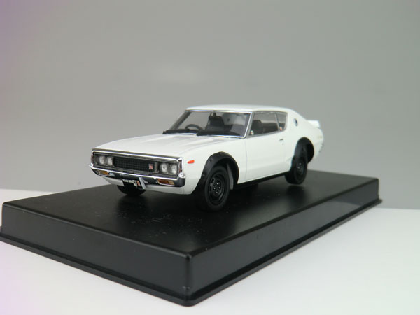 1/43 DISM No.166 KPGC110 ケンメリスカイラインHT 2000GT-R(ホワイト