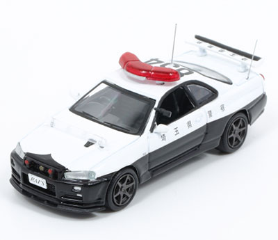 1/64 日産 スカイライン GT-R BNR34 埼玉県警察高速隊車両[RAI'S