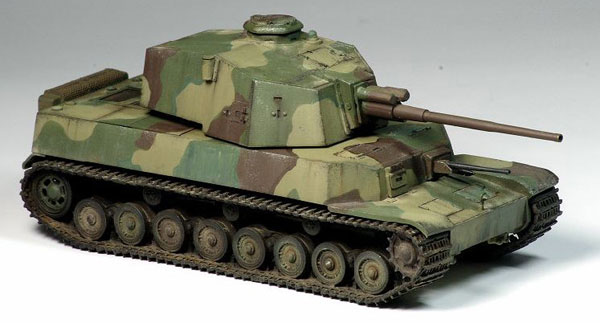 1/72 五式中戦車 チリ レジンキット[5M HOBBY]《在庫切れ》