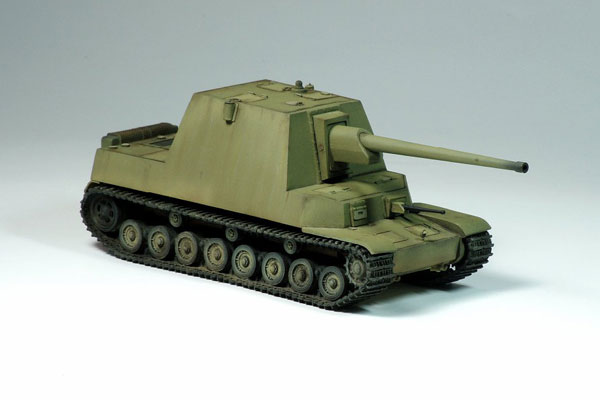 試製五式砲戦車ホリⅡ 1/72完成品送料無料 5M Hobby 1/