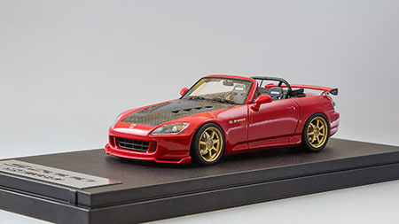 1/43 S2000 無限(AP2) ニューフォーミュラレッド[MARK43]《在庫切れ》