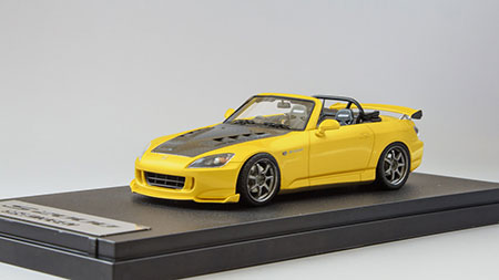 1/43 S2000 無限(AP2) ニューインディイエローパール[MARK43]《在庫切れ》