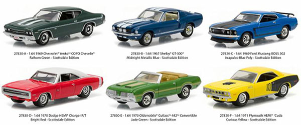 1/64 Barrett-Jackson Scottsdale Edition Series 1 6個入りアソート