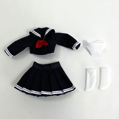 オビツ11用セーラー服セット ネイビー(ドール用衣装)[オビツ製作所]《在庫切れ》