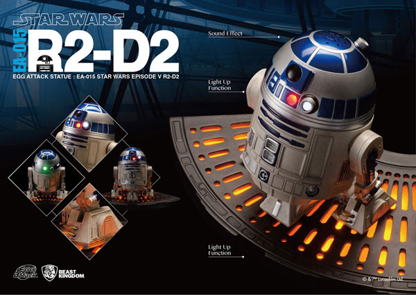 【送料無料/新品】エッグアタックアクション C3PO & R2D2 スターウォーズ ビーストキングダム Egg Attack Action HOTTOYS starwarts エッグアタック・アクション＃０１２『スター・ウォーズ エピソード