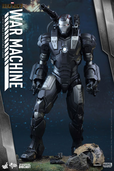 新品HotToys アイアンマン3 ウォーマシン・マーク2 1/6 ダイキャスト