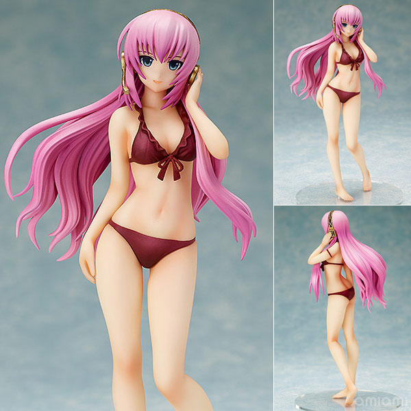 【中古】S-style キャラクター・ボーカル・シリーズ03 巡音ルカ 水着Ver. 1/12 塗装済み組み立てフィギュア[フリーイング]