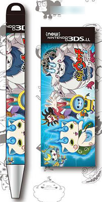 妖怪ウォッチ new NINTENDO 3DS LL 対応タッチペン3 ブルーVer.[マックスリミテッド]《在庫切れ》
