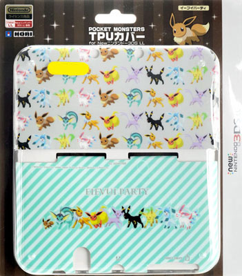 ポケットモンスター Tpuカバー For Newニンテンドー3dsll イーブイパーティ ホリ 在庫切れ