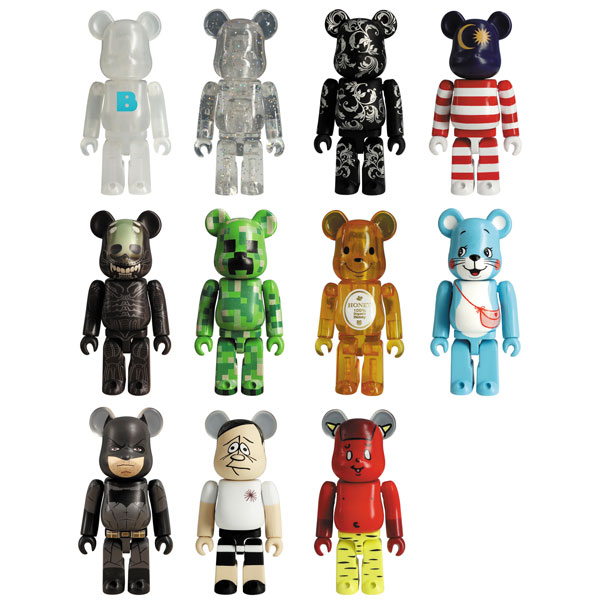 ベアブリック BE@RBRICK シリーズ31 7体セット マイクラ エイリアン