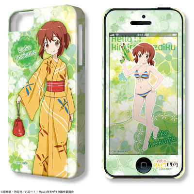 デザジャケット ハロー きんいろモザイク Iphone 5 5sケース 保護シート デザイン4 猪熊陽子 ライセンスエージェント 在庫切れ