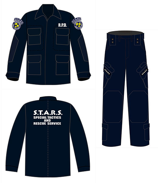 BIOHAZARD 20th BDU S.T.A.R.S. NAVY S[カプコン]【同梱不可】【送料