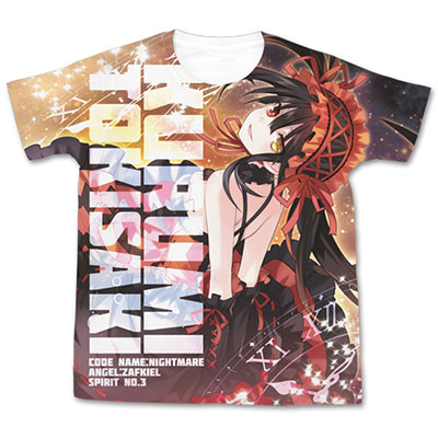 デート・ア・ライブ 原作版 時崎狂三 フルグラフィックTシャツ