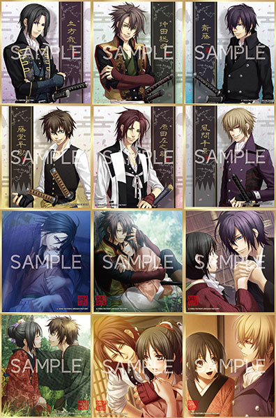 薄桜鬼 トレーディングミニ色紙 弐 12個入りBOX[Gift]《在庫切れ》