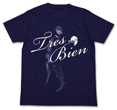東京喰種トーキョーグール 月山習トレビアンTシャツ/ネイビー-M[コスパ]《在庫切れ》